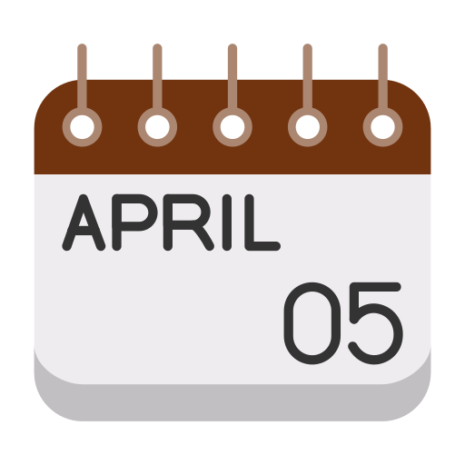 4월 무료 아이콘