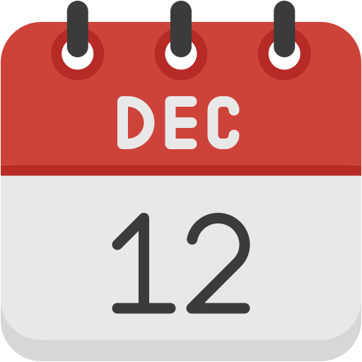 calendario mensual icono gratis