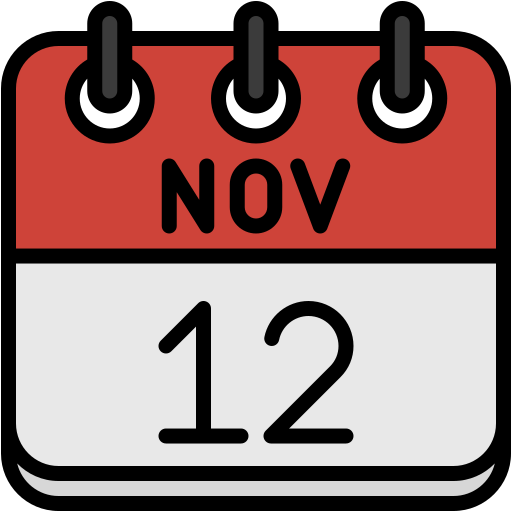 calendario mensual icono gratis