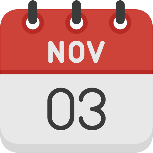 calendario mensual icono gratis