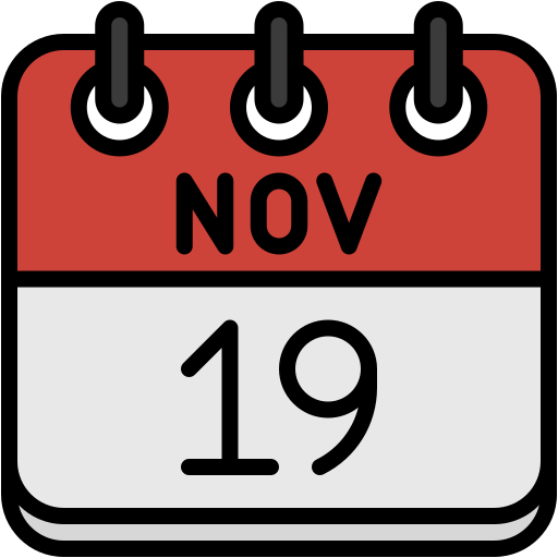 calendario mensual icono gratis