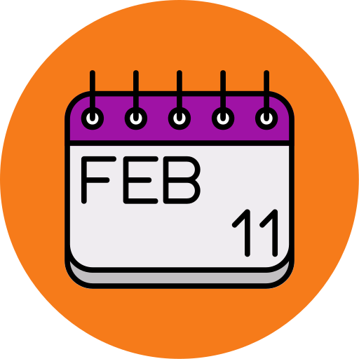 февраль бесплатно иконка