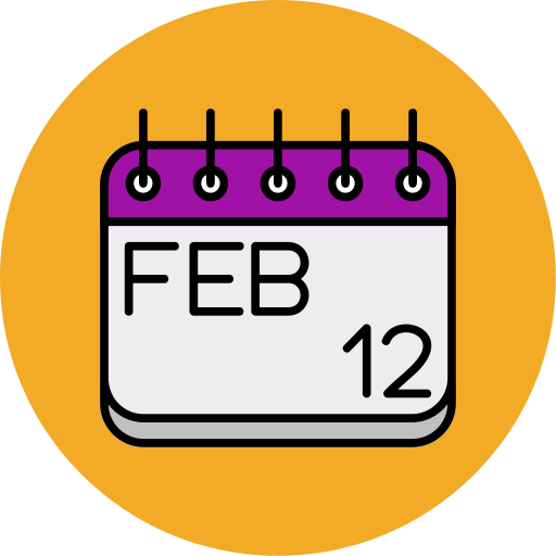 февраль бесплатно иконка