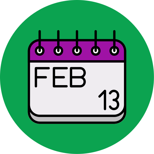 февраль бесплатно иконка