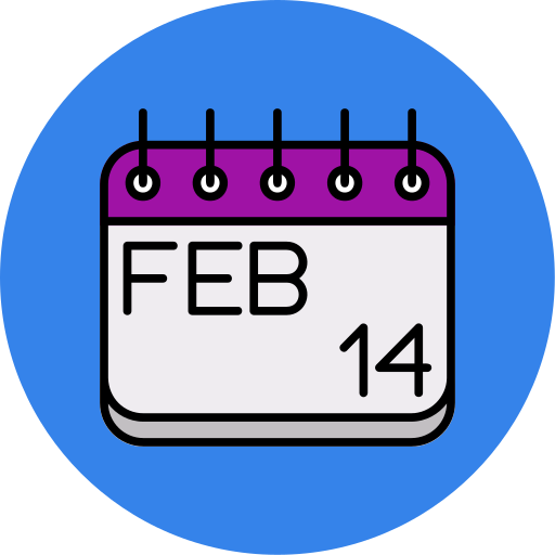 февраль бесплатно иконка