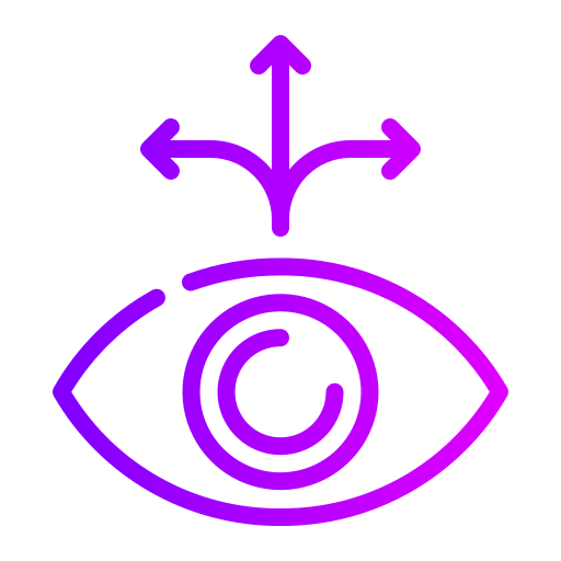 visión icono gratis