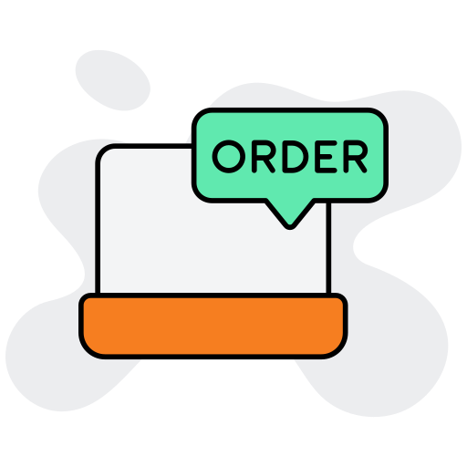 commande en ligne Icône gratuit