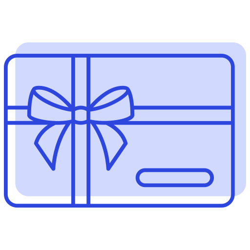 tarjeta de regalo icono gratis