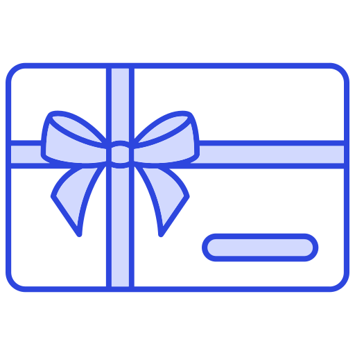 tarjeta de regalo icono gratis