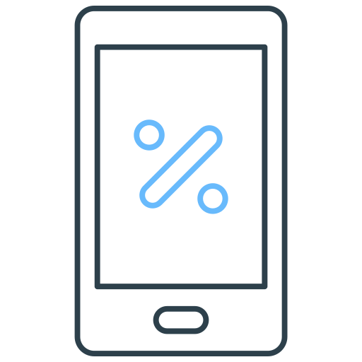 oferta en línea icono gratis