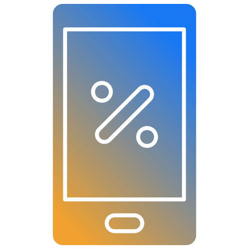 oferta en línea icono gratis