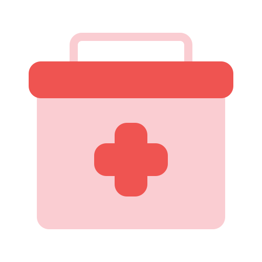 trousse de secours Icône gratuit trousse de secours Icône gratuit