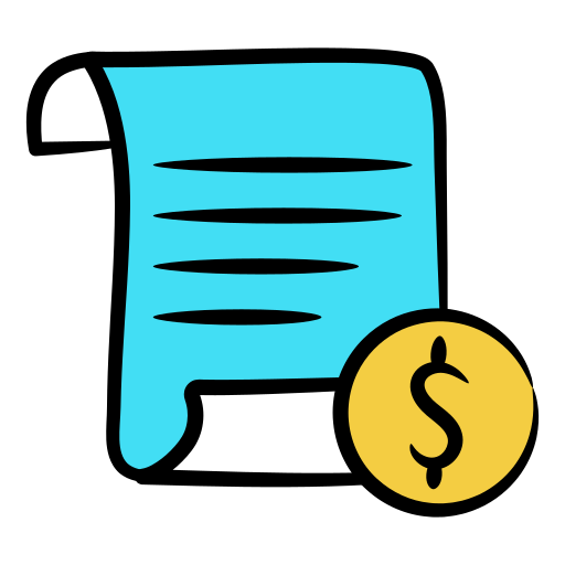Bill free icon