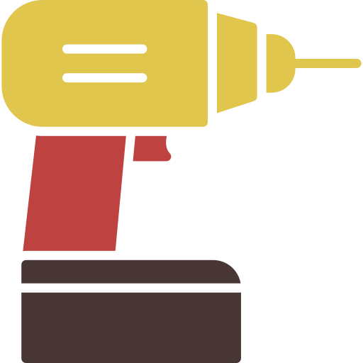 taladro eléctrico icono gratis