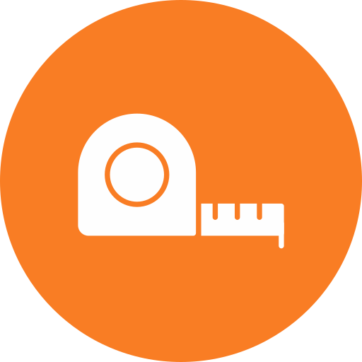 Tape measure free icon