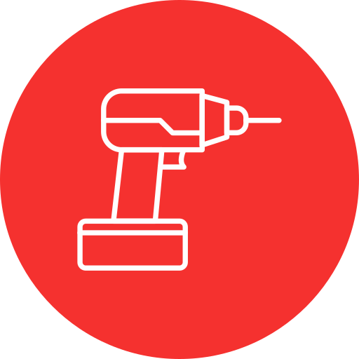 taladro eléctrico icono gratis
