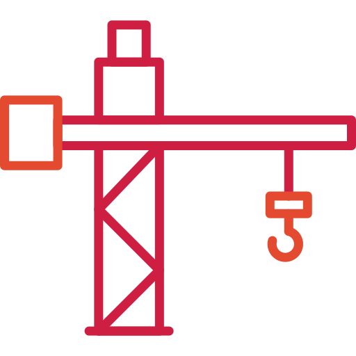 grúa icono gratis