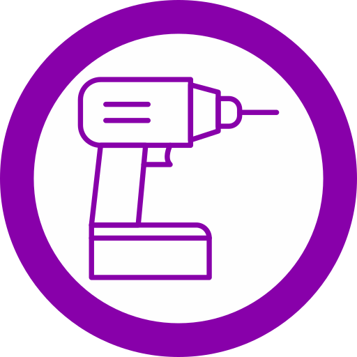 taladro eléctrico icono gratis