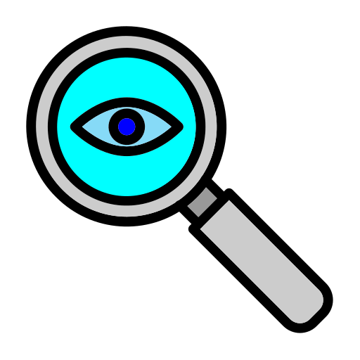 observación icono gratis