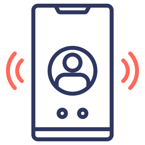 llamada telefónica icono gratis