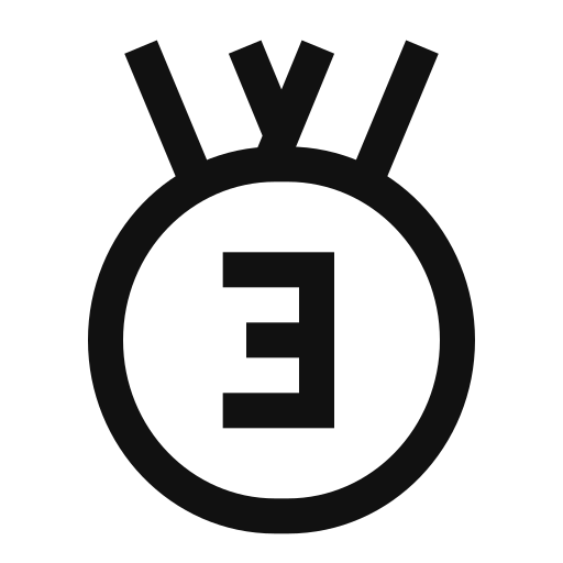 medalla icono gratis