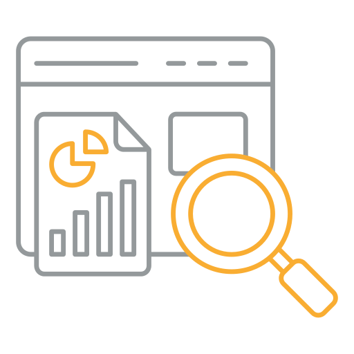 análisis de datos icono gratis