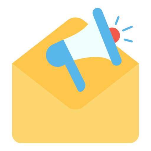 icono de marketing por correo electrónico icono gratis