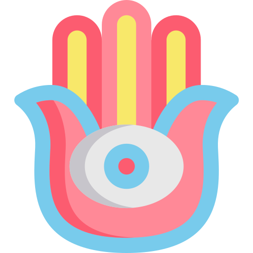 Hamsa Kawaii Flat icon