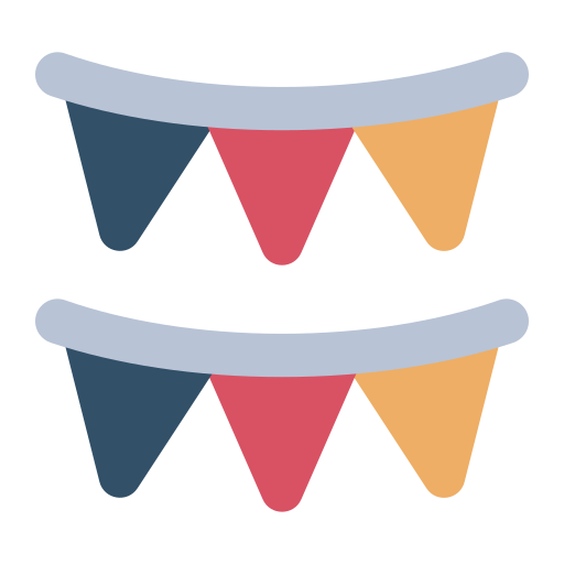 guirnalda icono gratis