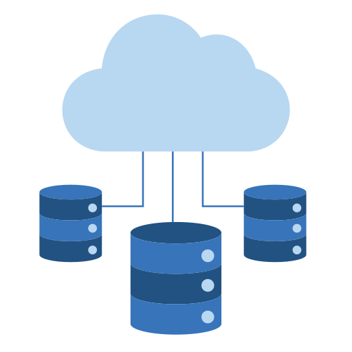 gestión de bases de datos icono gratis