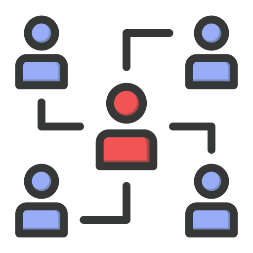 organización icono gratis