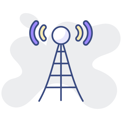 antena sem fio grátis ícone