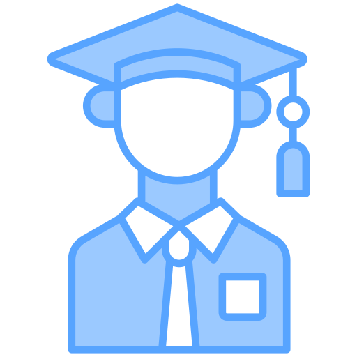 graduación icono gratis