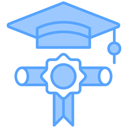 graduación icono gratis