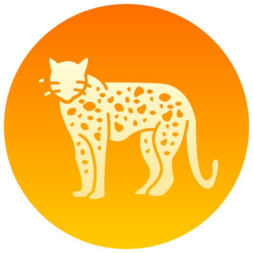 leopardo icono gratis