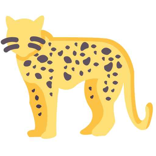 leopardo icono gratis