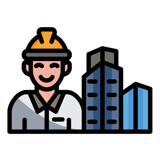 ingeniero civil icono gratis