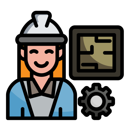 ingeniero civil icono gratis