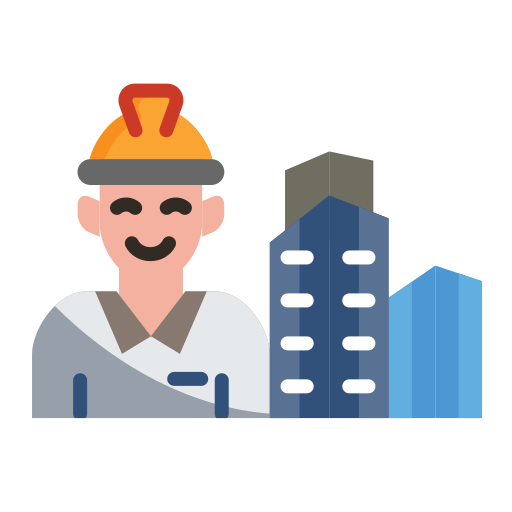 ingeniero civil icono gratis