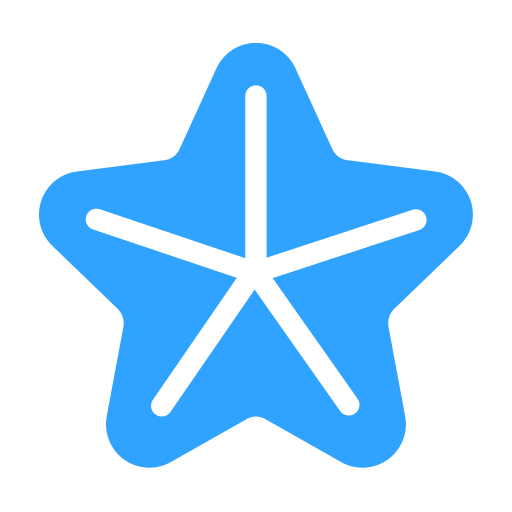 estrella de mar icono gratis