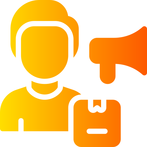 hombre de influencia icono gratis