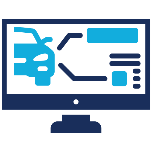 diagnóstico del automóvil icono gratis