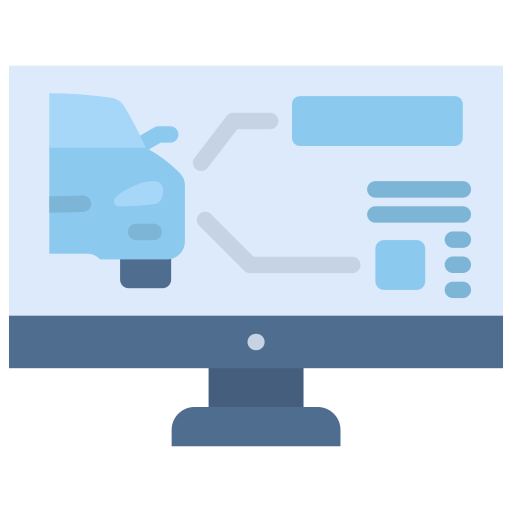 diagnóstico del automóvil icono gratis