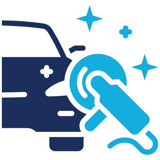 pulido de coches icono gratis