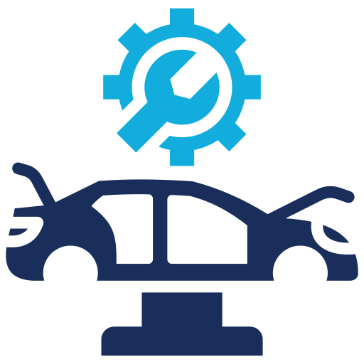 reparación de carrocería icono gratis