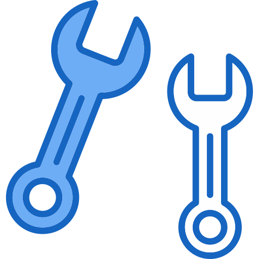 Wrench free icon