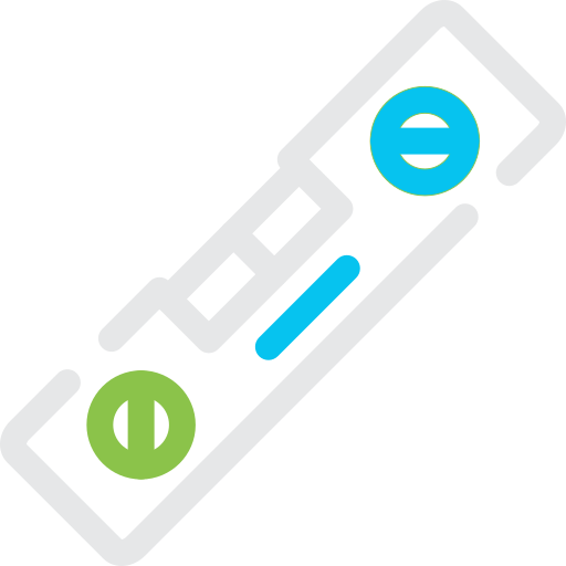 nivel de burbuja icono gratis