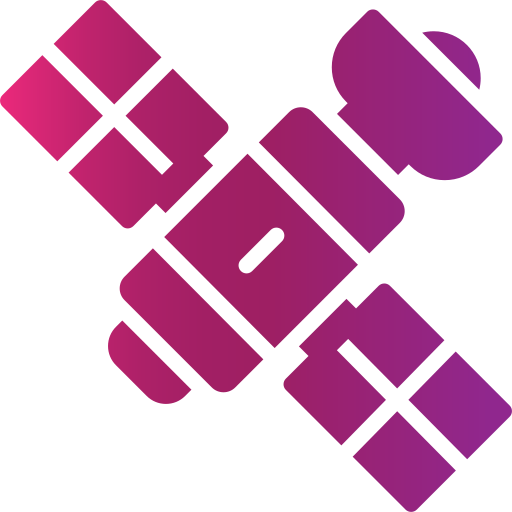 satélite espacial icono gratis