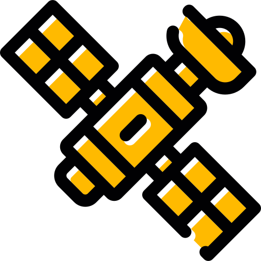 satélite espacial icono gratis