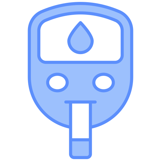 Diabetes test free icon Diabetes test free icon